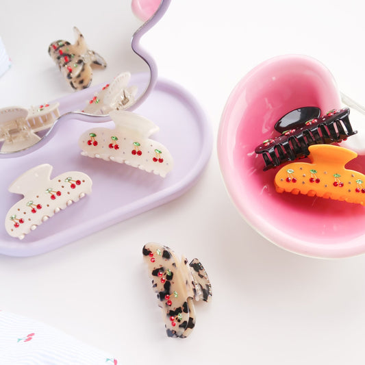 Cherry Hair Claw Clip (6 Colours)
