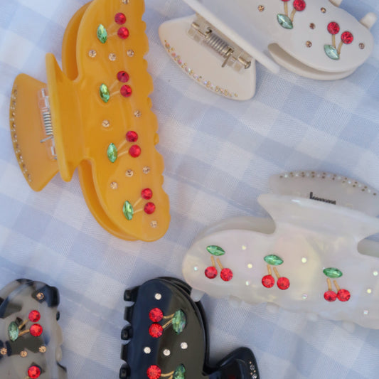 Cherry Hair Claw Clip (6 Colours)