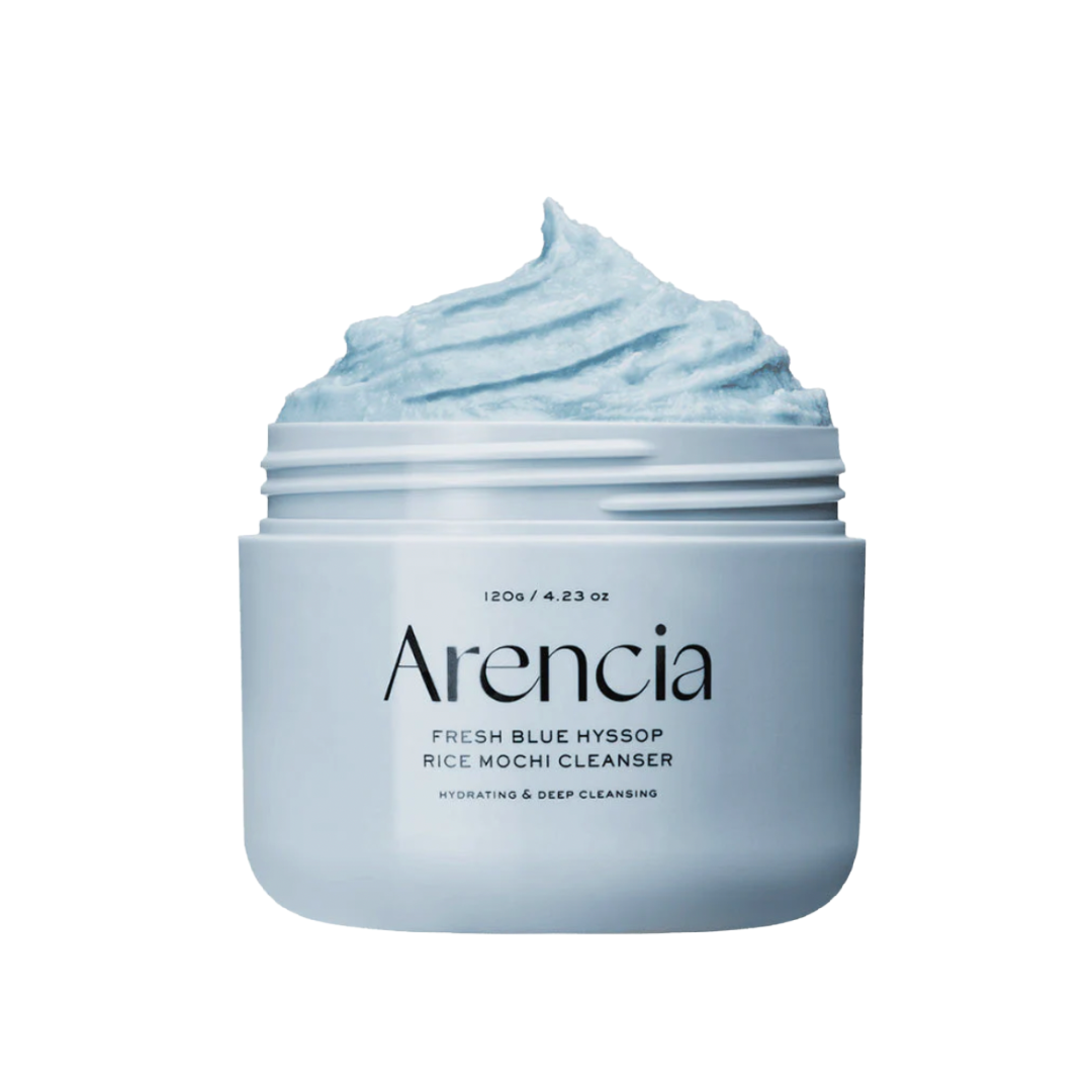 [Arencia] Fresh Blue Hyssop Rice Mochi Cleanser
