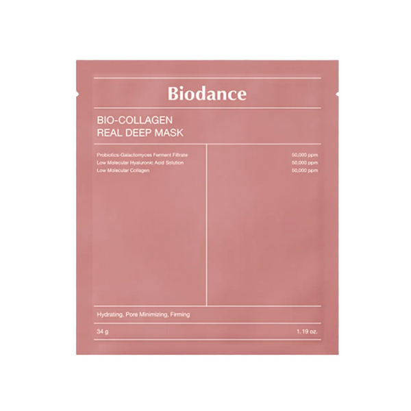 [Biodance] Bio Collagen Real Deep Mask 4pc