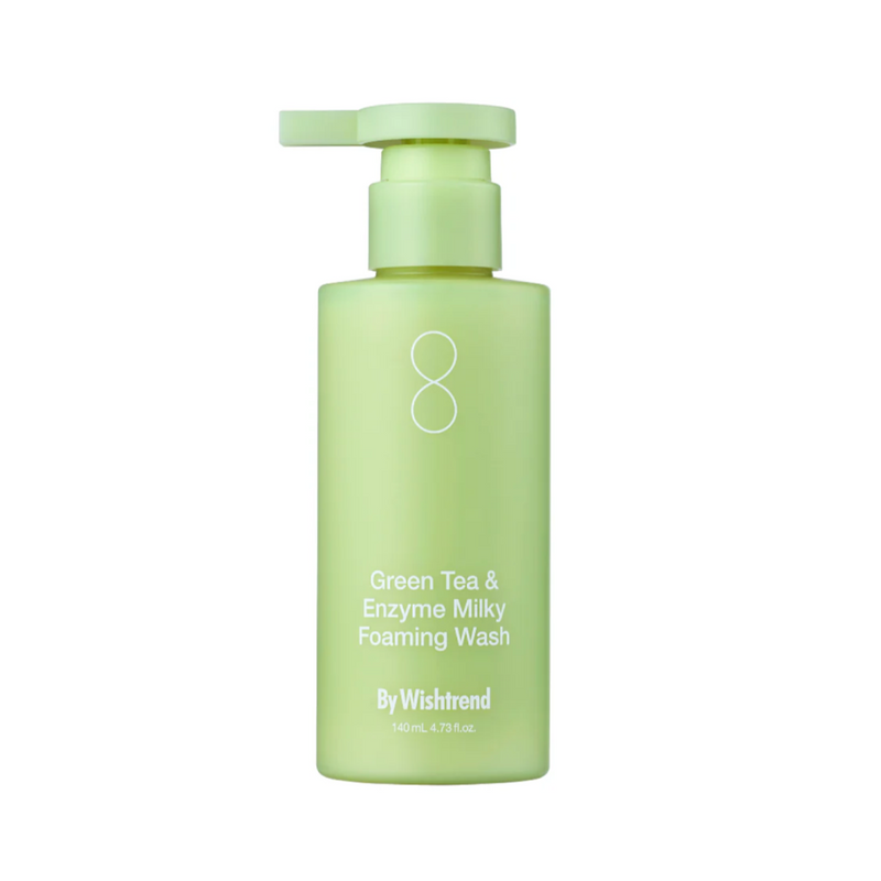 [By Wishtrend] Green Tea & Enzyme Milky Foaming Wash