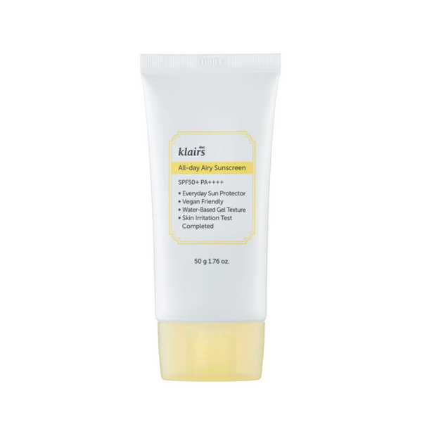 [Dear Klairs] All-day Airy Sunscreen SPF50+ PA++++