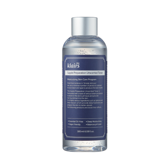 [Dear, Klairs] Supple Preparation Unscented Facial Toner 180ml