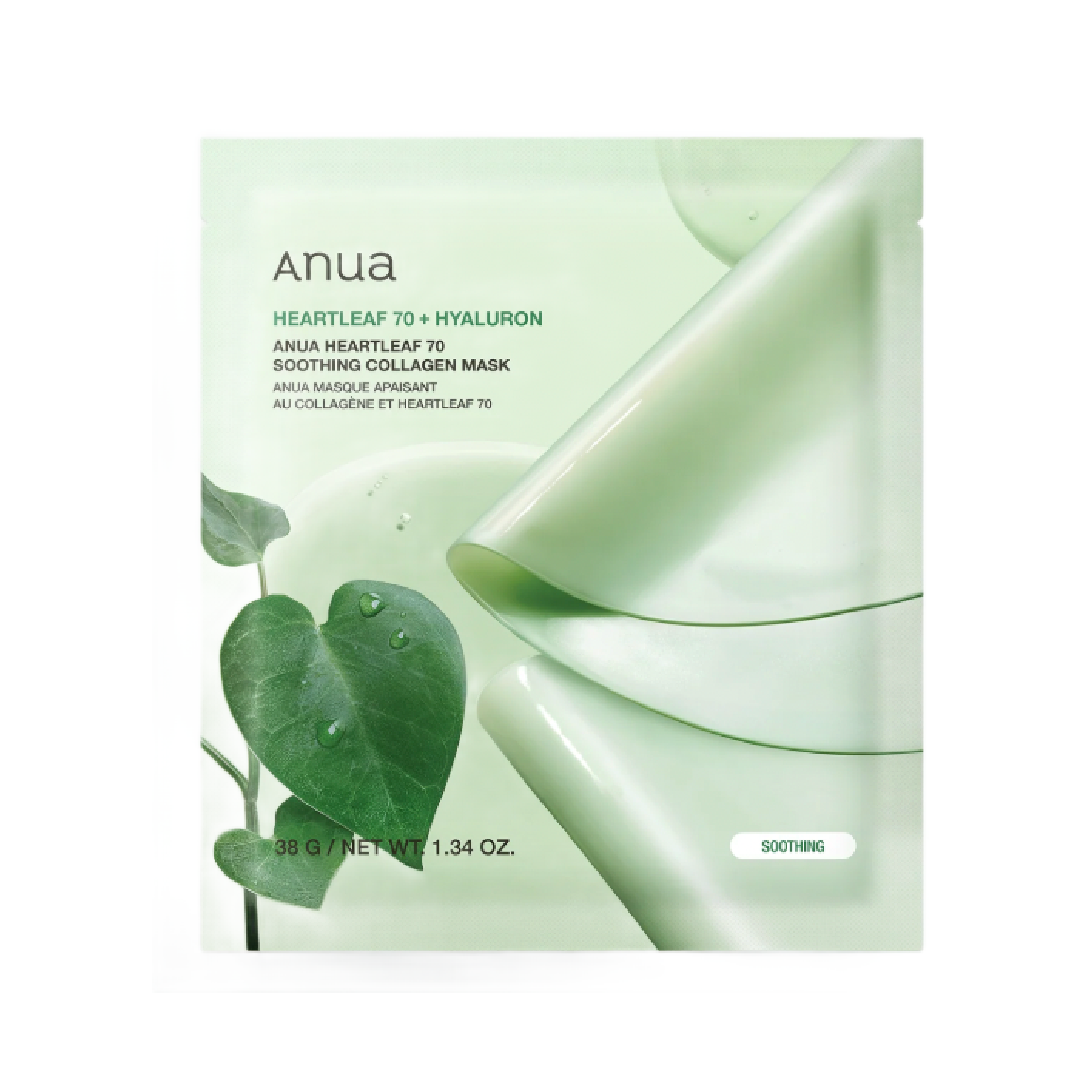 [Anua] Heartleaf 70 Soothing Collagen Mask
