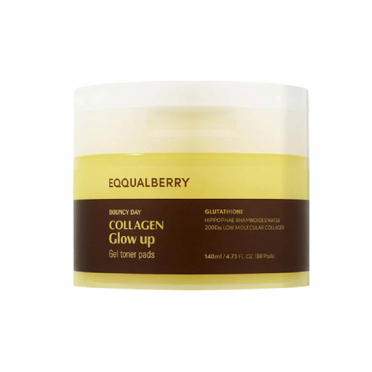 [Eqqualberry] Collagen Glow Up Gel Toner Pad