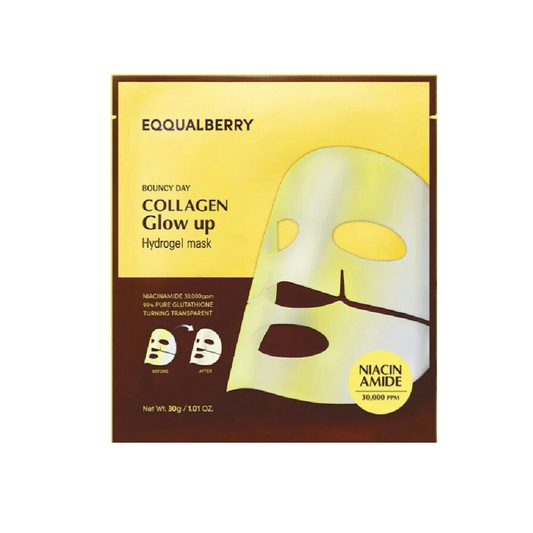 [Eqqualberry] Collagen Glow Up Hydrogel Mask