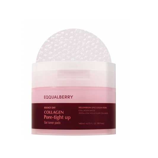 [Eqqualberry] Collagen Pore Tight Up Gel Toner Pad