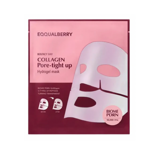 [Eqqualberry] Collagen Pore Tight Up Hydrogel Mask (4 Pcs)