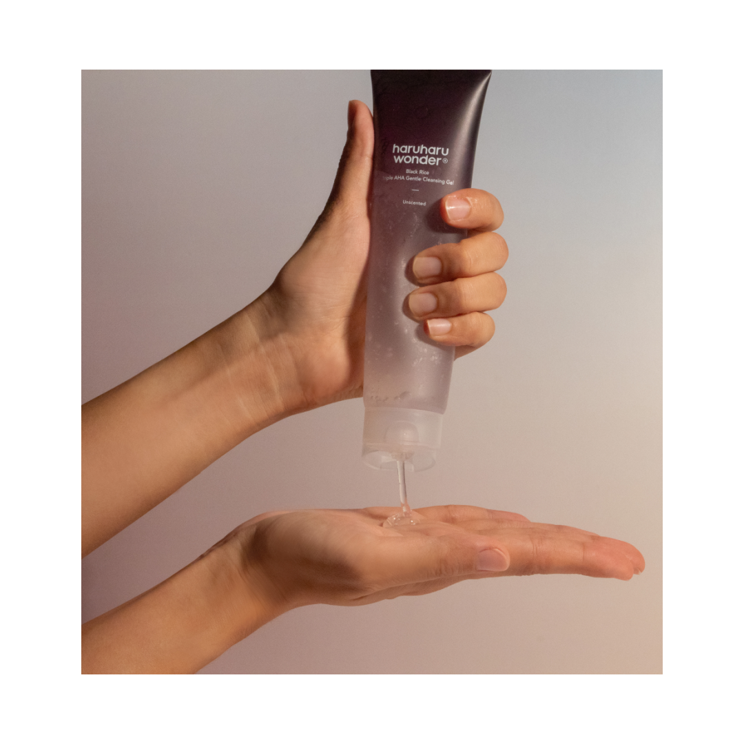 [Haruharu Wonder] Black Rice Triple AHA Gentle Cleansing Gel