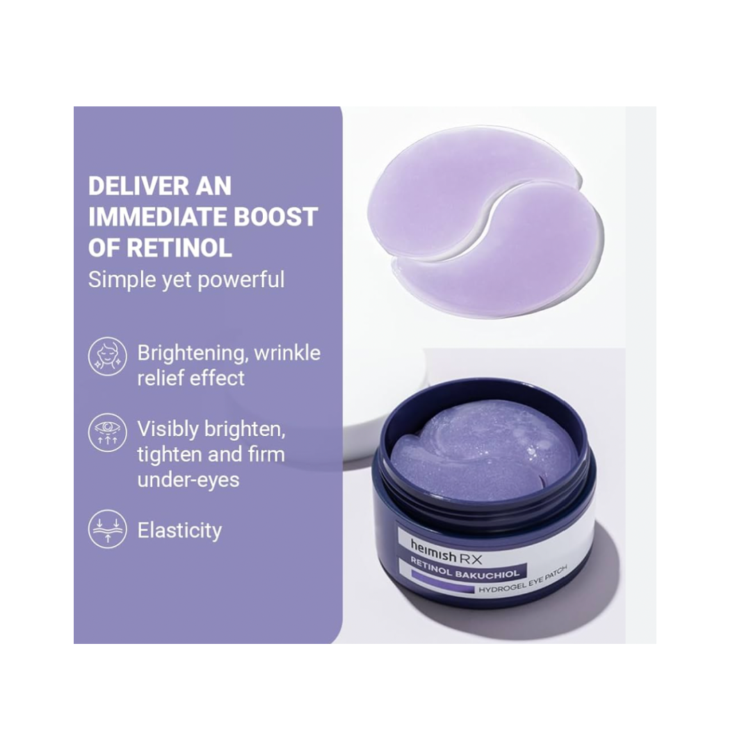 [Heimish] RX Retinol Bakuchiol Hydrogel Eye Patch 60 pieces