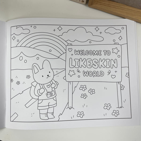 Likeskin Colouring Book