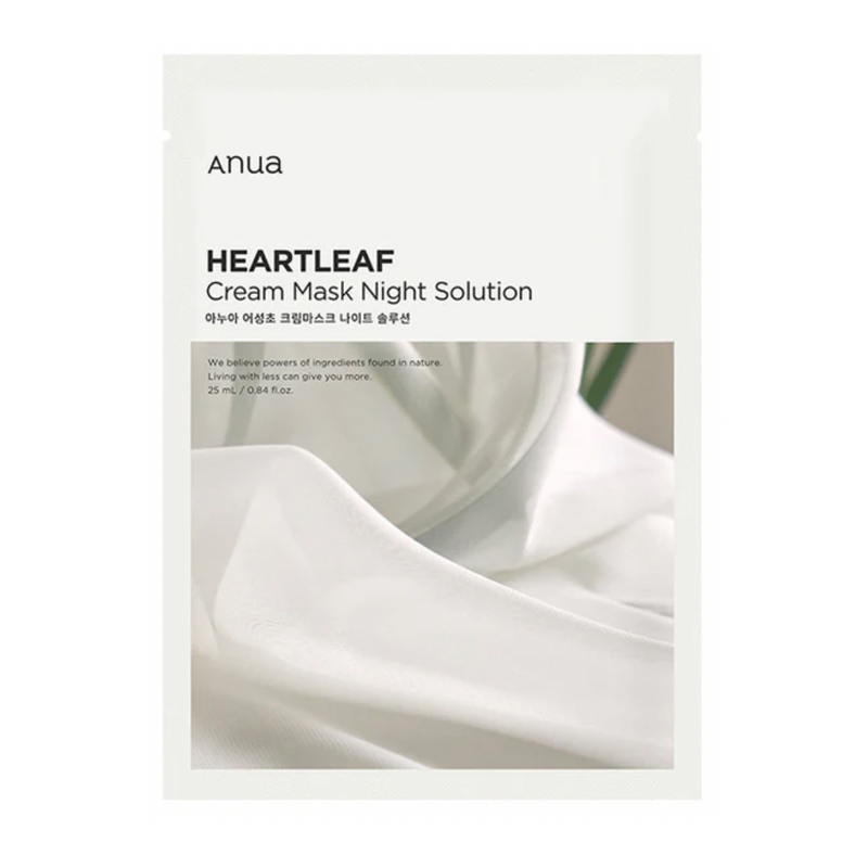 [ANUA] Heartleaf Cream Sheet Mask 1pcs