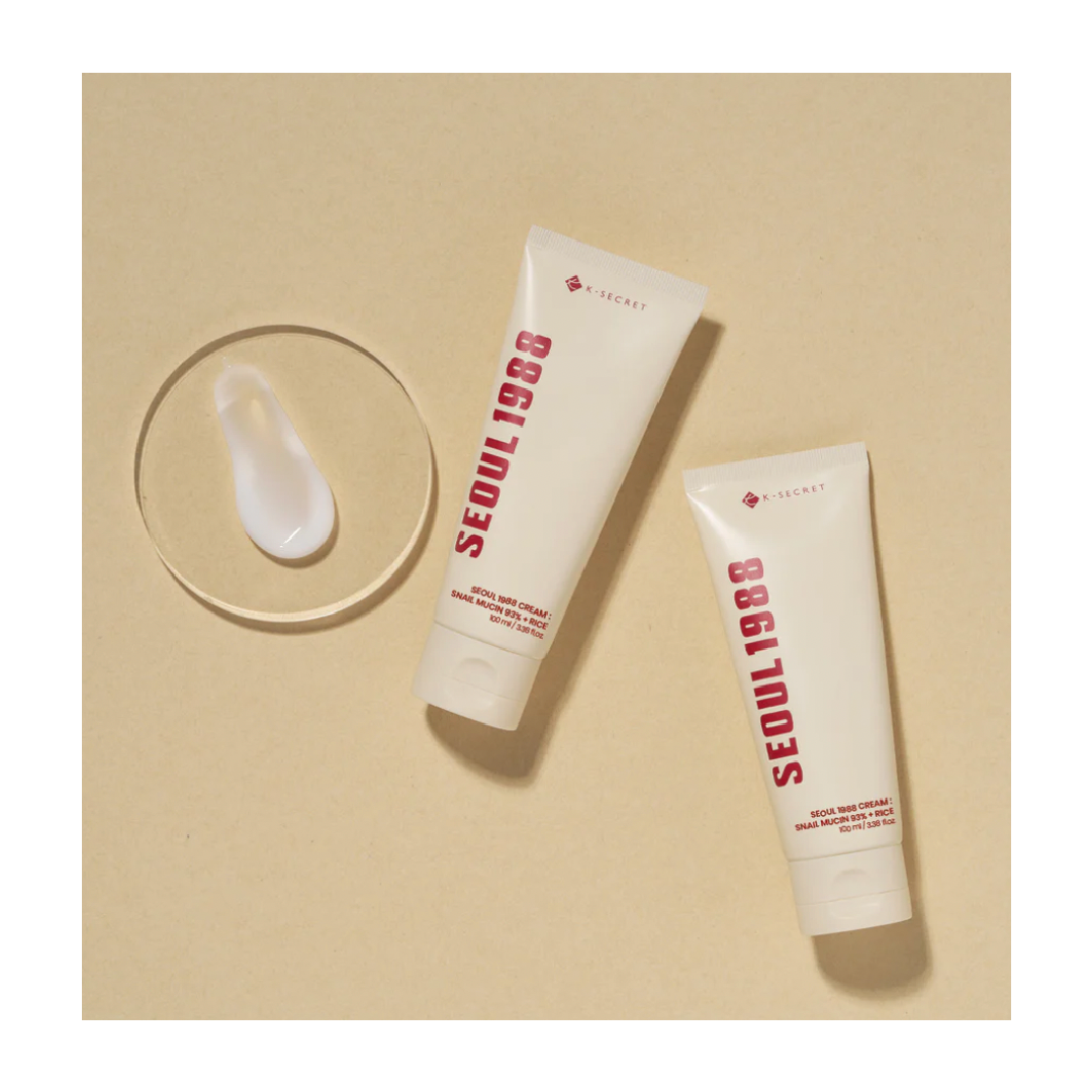 [K-SECRET] SEOUL 1988 Cream : Snail Mucin 93% + Rice