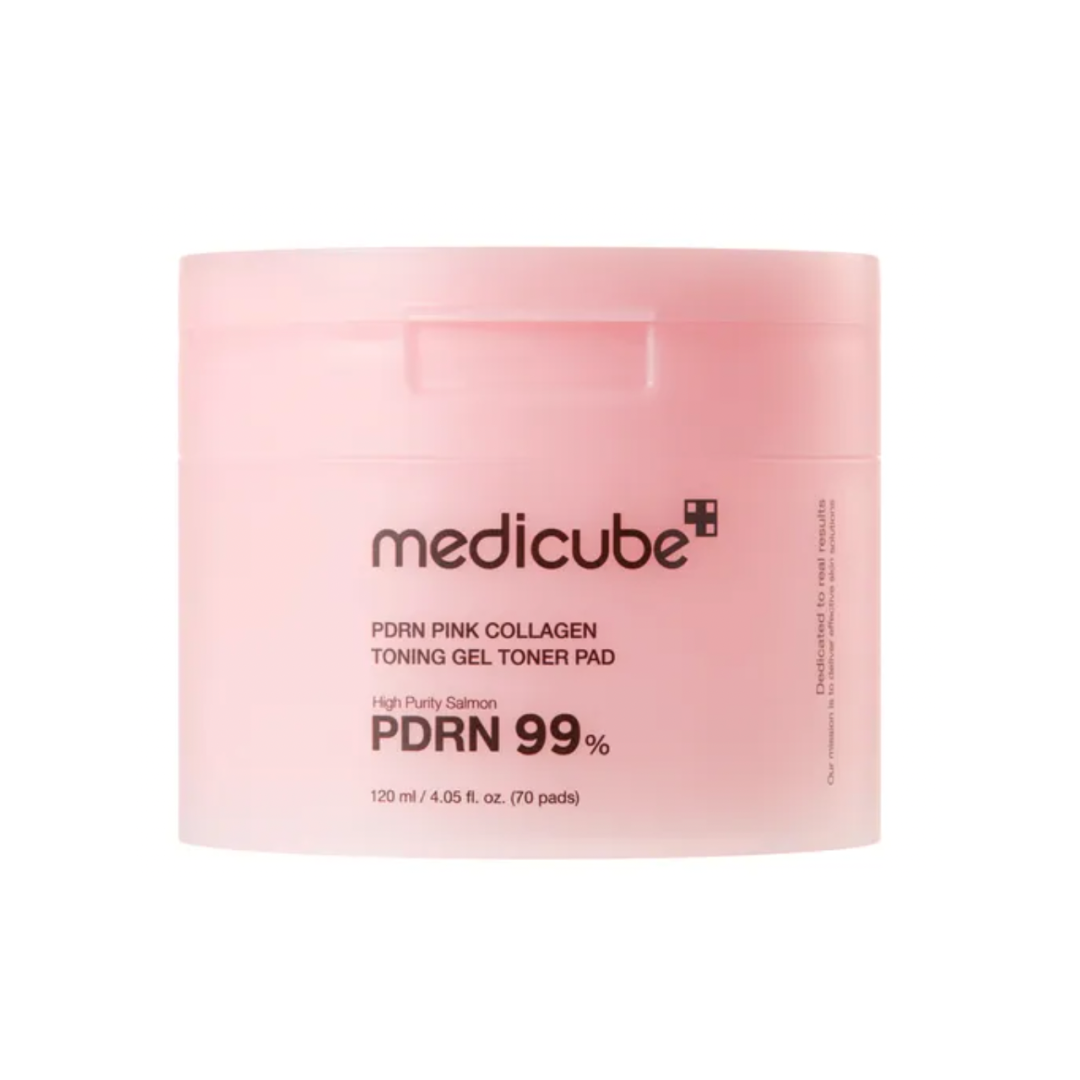 [Medicube] PDRN Pink Collagen Toning Gel Toner Pad