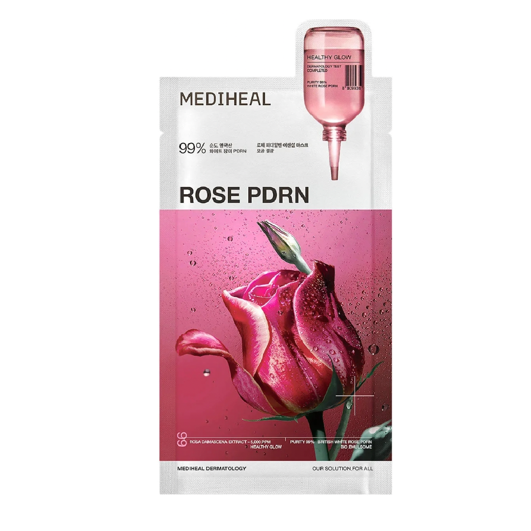 [Mediheal] Rose Pdrn Essential Mask - Healthy Glow
