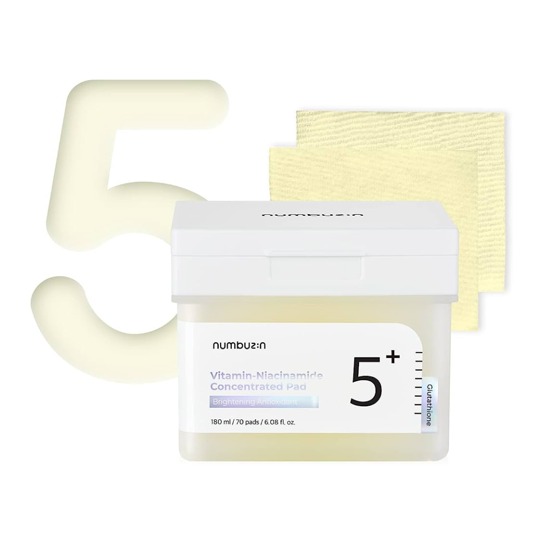 [Numbuzin] No.5 Vitamin-Niacinamide Concentrated Pad 70pcs