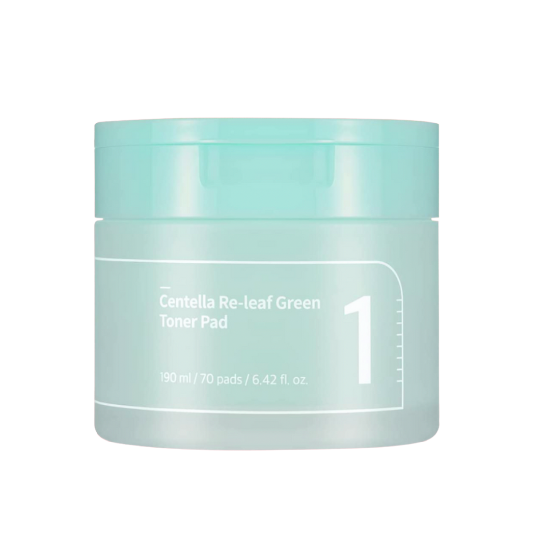 🎁 [Numbuzin] No.1 Centella Re-Leaf Green Toner Pad 70pcs (100% off)