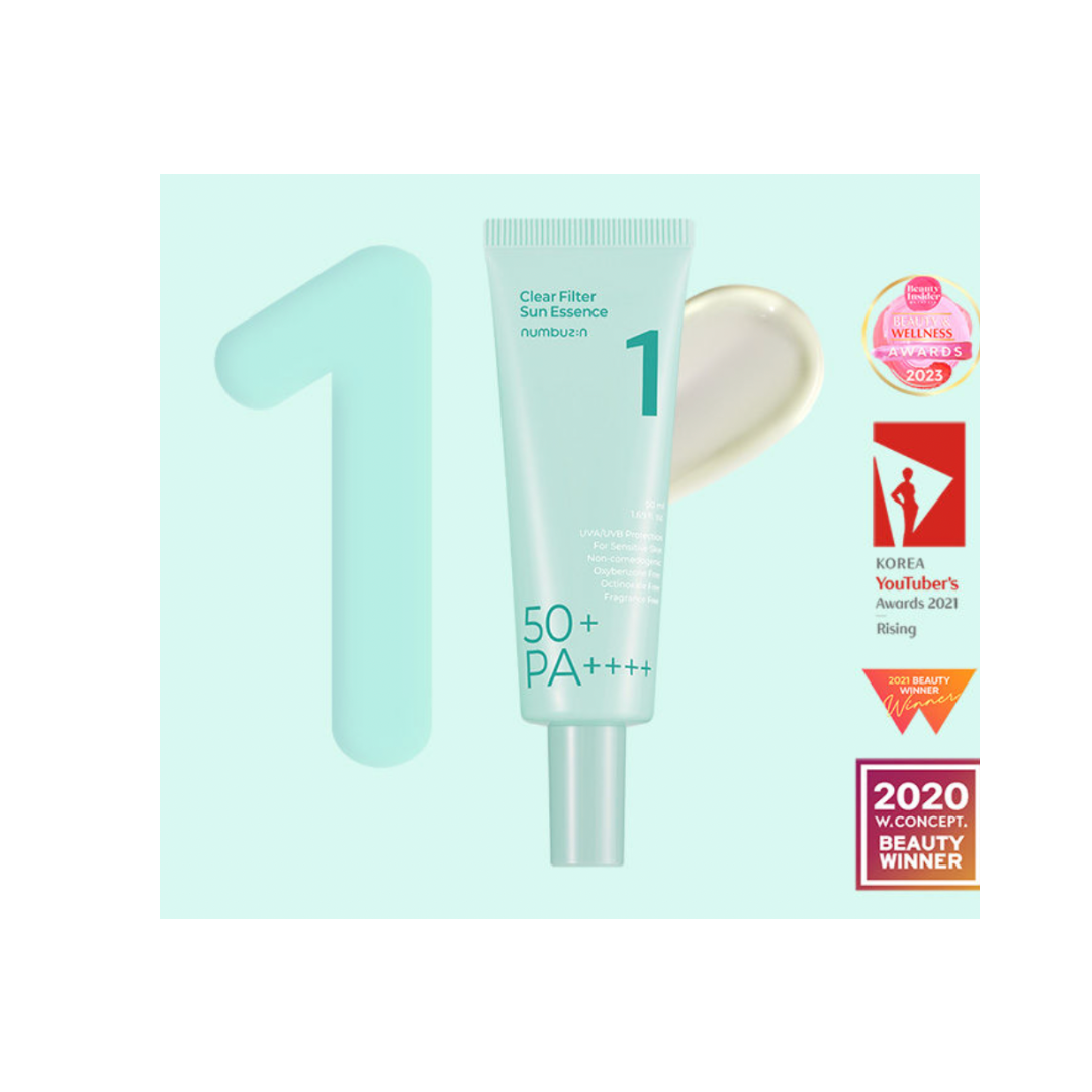 [Numbuzin] No.1 Clear Filter Sun Essence 50ml