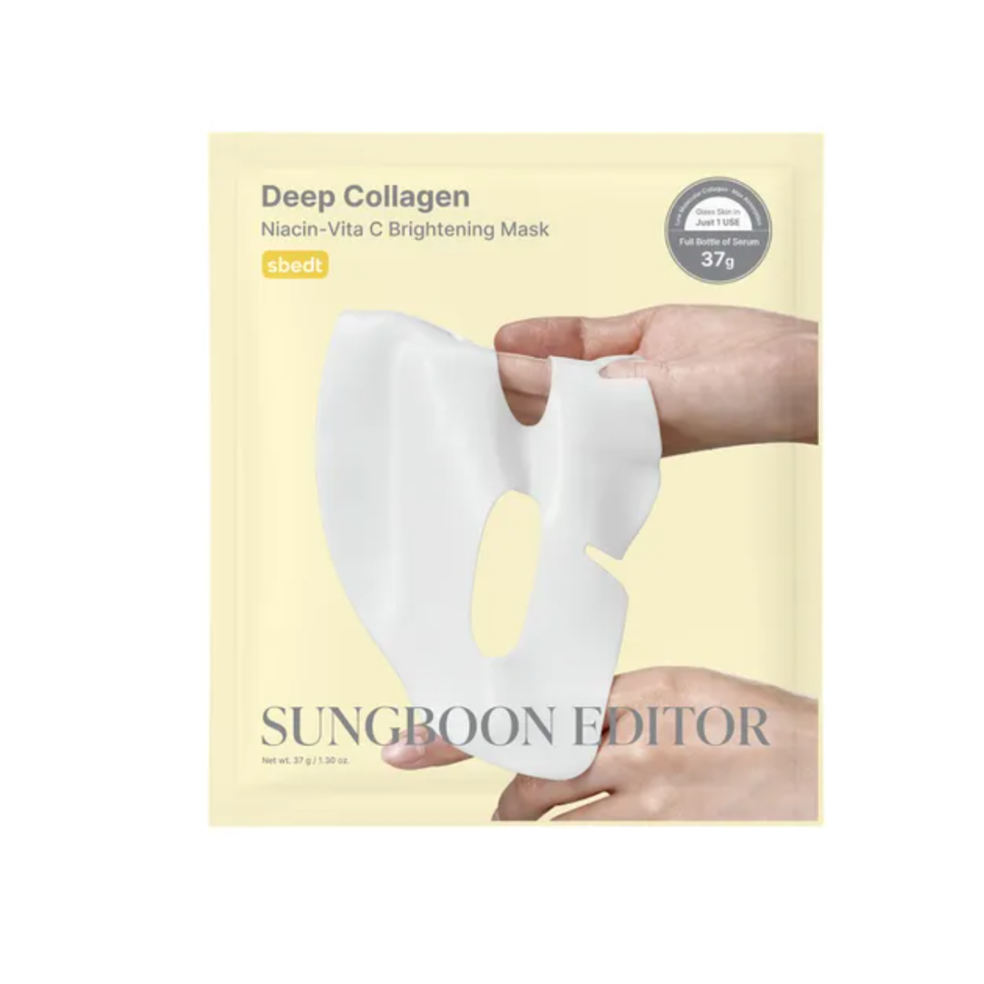 [SUNGBOON EDITOR] Deep Collagen Niacin Vita C Brightening Mask