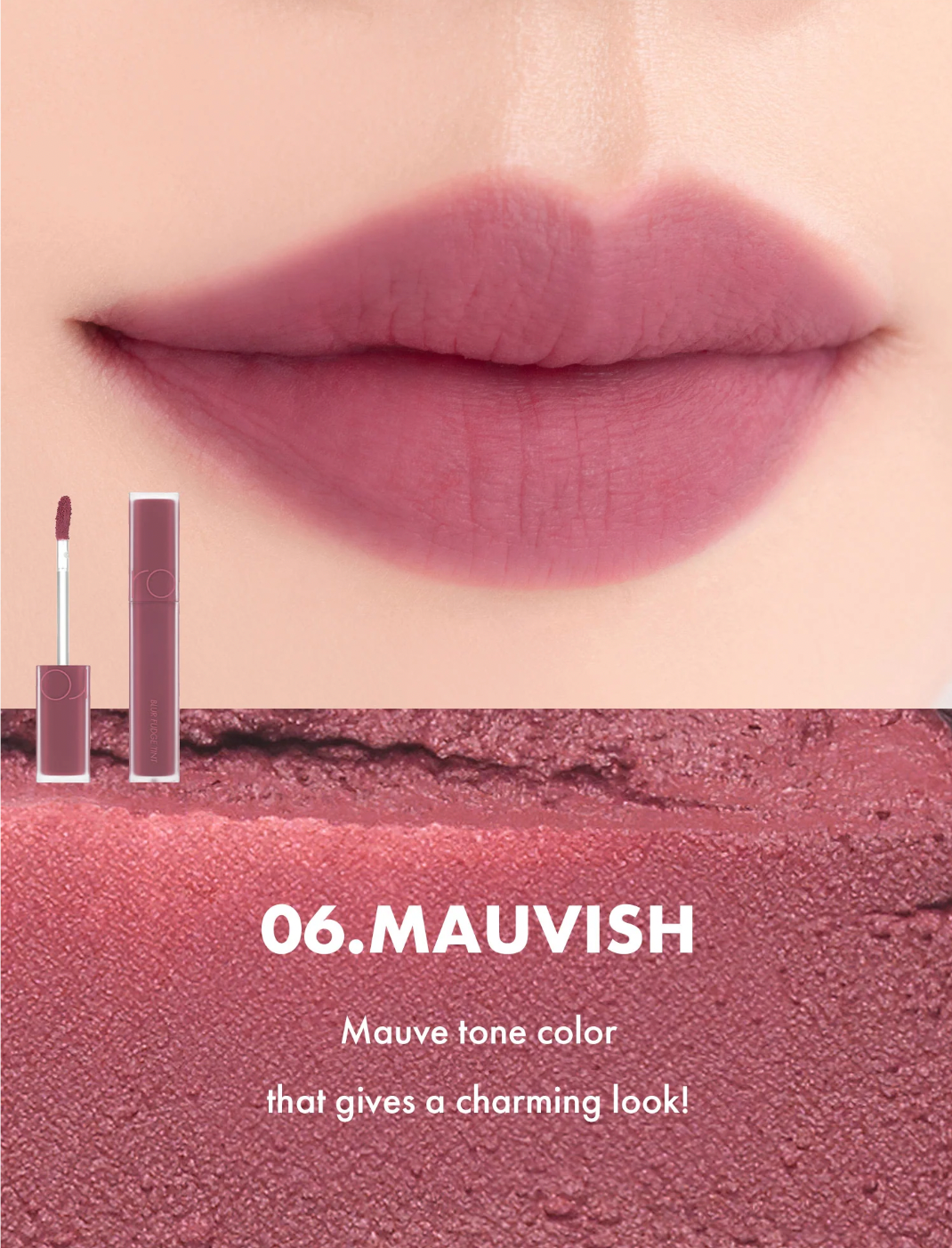 [rom&nd] Blur Fudge Tint - 7 Shades