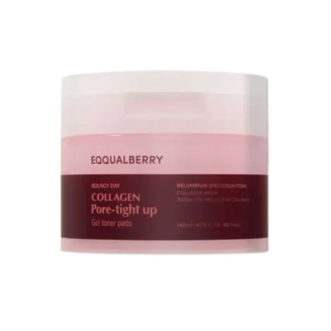 [Eqqualberry] Collagen Pore Tight Up Gel Toner Pad