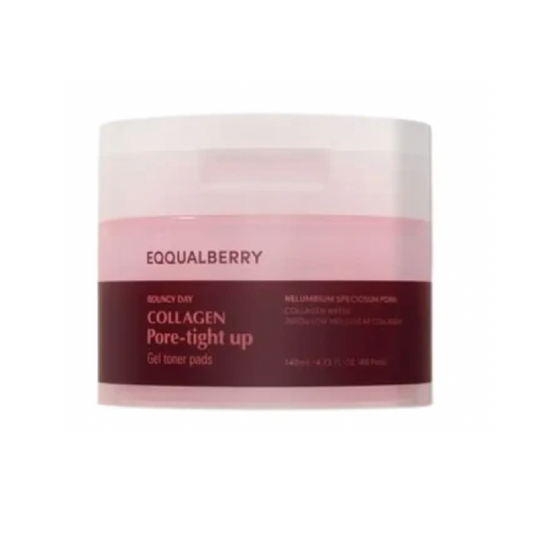 [Eqqualberry] Collagen Pore Tight Up Gel Toner Pad