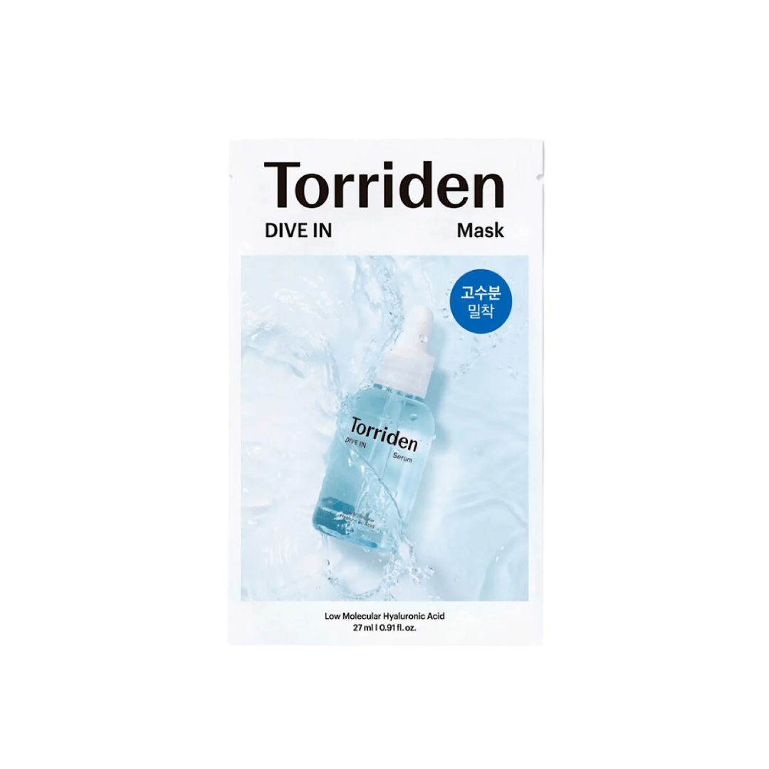 [Torriden] Dive In Low Molecular Hyaluronic Acid Mask 1pc