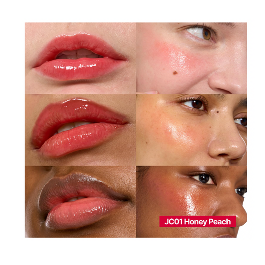 [fwee] Lip&Cheek Glowy Jelly Pot - Honey Peach