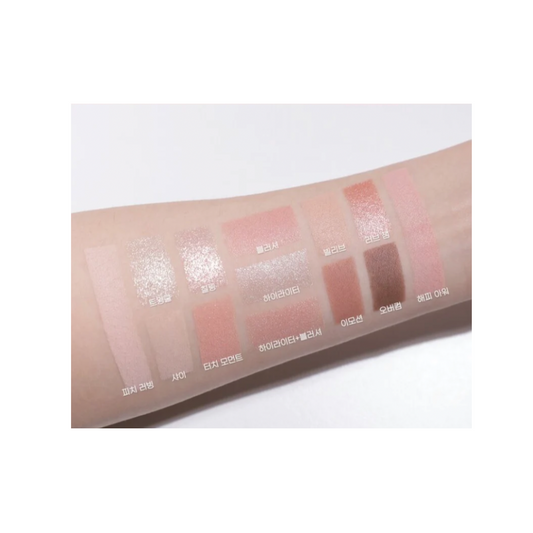 [peripera] All Take Mood Like Palette Peritage - Peach Heaven 02