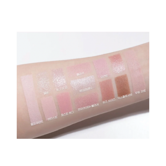 [peripera] All Take Mood Like Palette Peritage - Prestige Pink 01