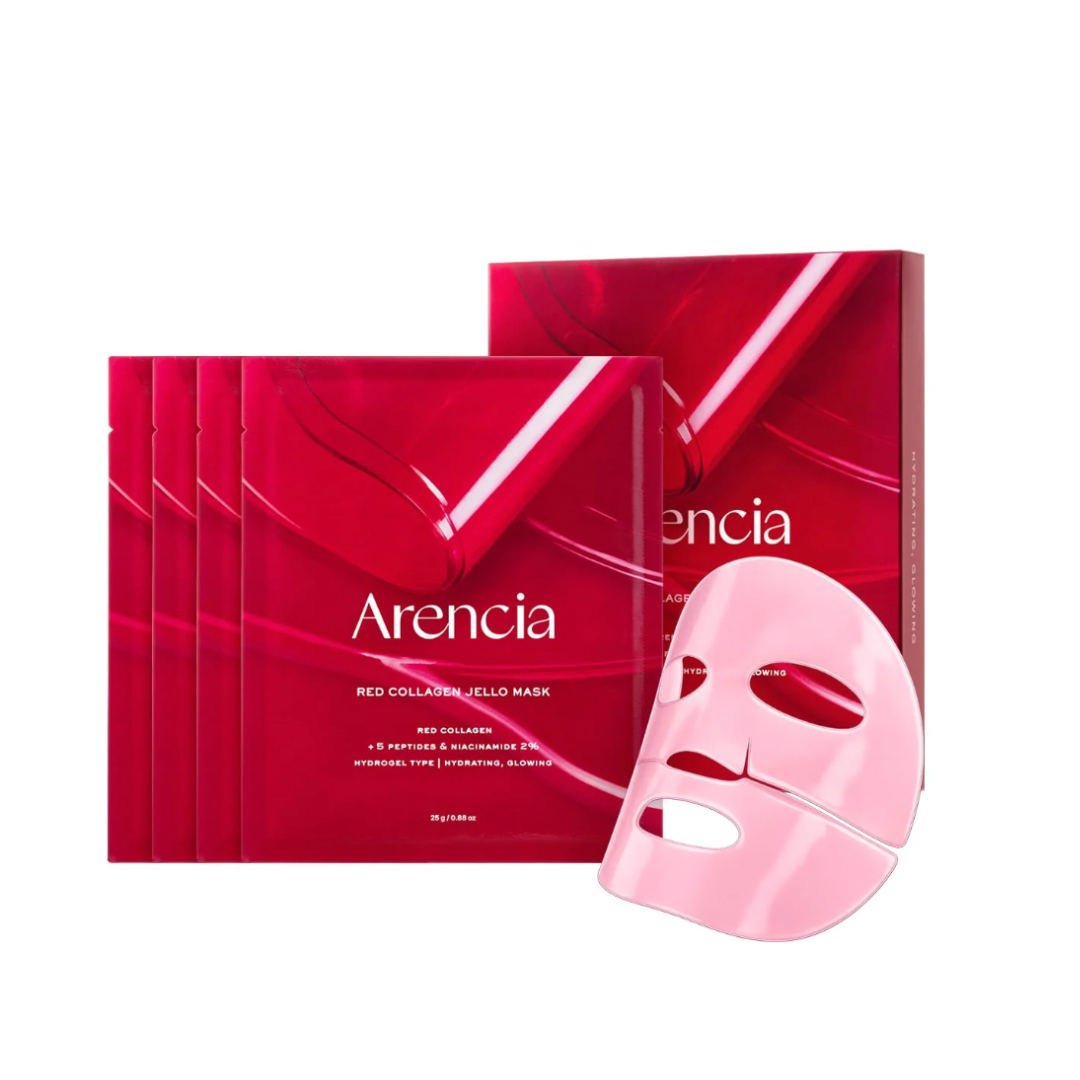 [Arencia] Red Collagen Jello Mask