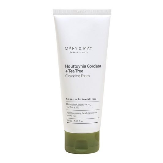 [Mary&May] Houttuynia Cordata + Tea Tree Cleansing Foam 150ml