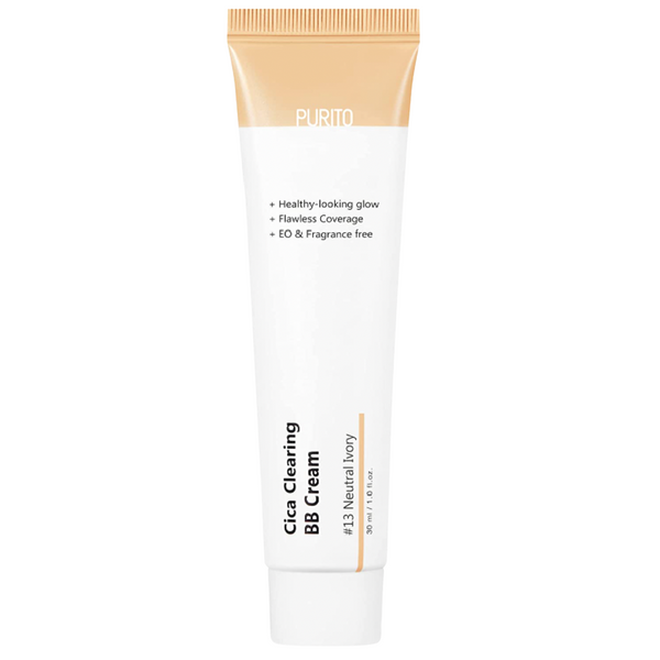 [PURITO] Cica Clearing BB Cream - Neutral Ivory 13