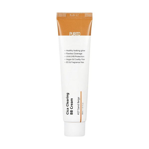 [PURITO] Cica Clearing BB Cream - Sand Beige 27