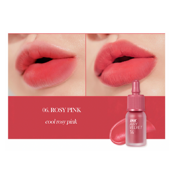 [Peripera] Ink Airy Velvet Rosy Pink 014