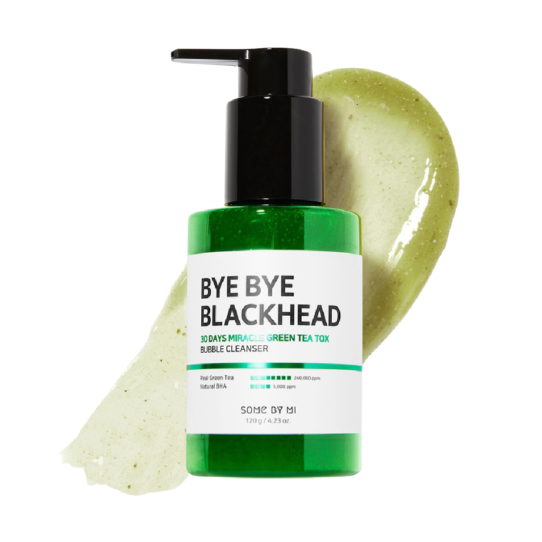 [SOMEBYMI] Bye Bye Blackhead 30 Days Miracle Green Tea Tox Bubble Cleanser