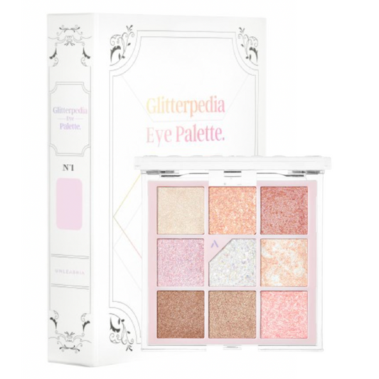 [UNLEASHIA] Glitterpedia Eye Palette - N°1 All Of Glitter