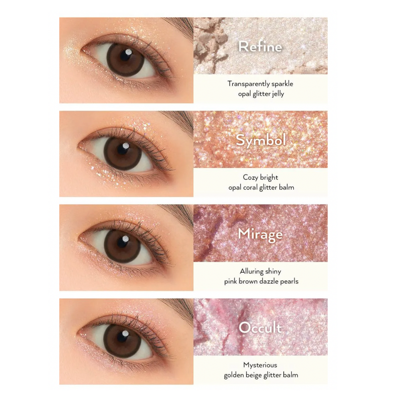 [UNLEASHIA] Glitterpedia Eye Palette - N°1 All Of Glitter