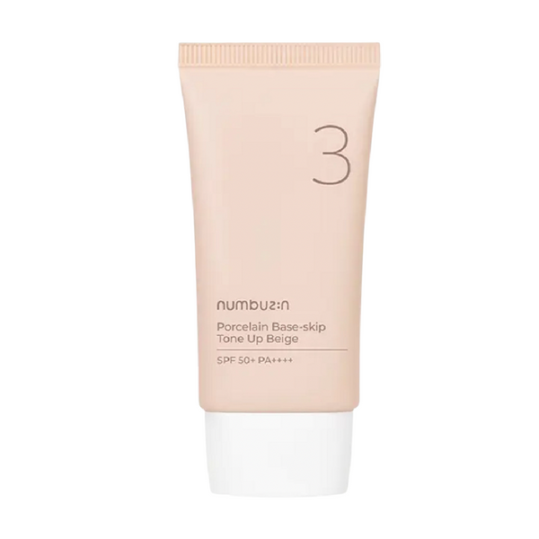 [numbuzin] No.3 Porcelain Base-skip Tone Up Beige SPF50+ PA++++